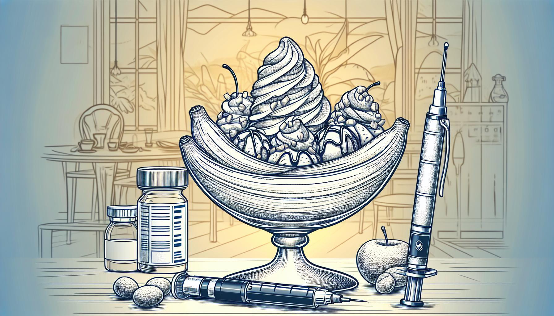 Ozempic and High-Sugar Treats: Can You Indulge in a Banana Split?